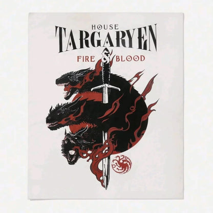 House Targaryen Tapestry Poster Flag