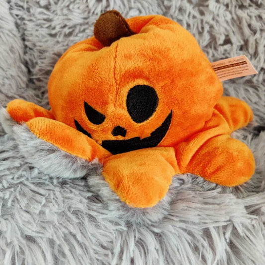 Reversible Cute Halloween Pumpkin/Pirate Spider