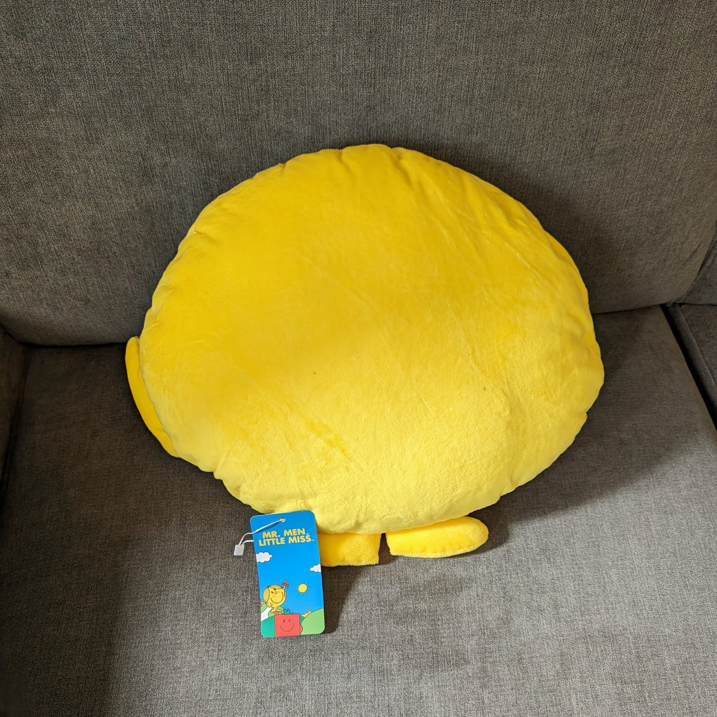 Mr. Happy Plush Pillow - Official Mr. Men Series Merchandise