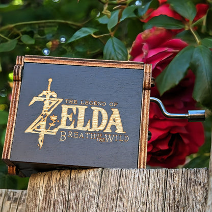 The Legend of Zelda - Wooden Music Box - Song of Storms Theme