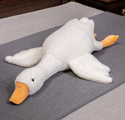 Fluffy White Goose Stuffed Plush Toy